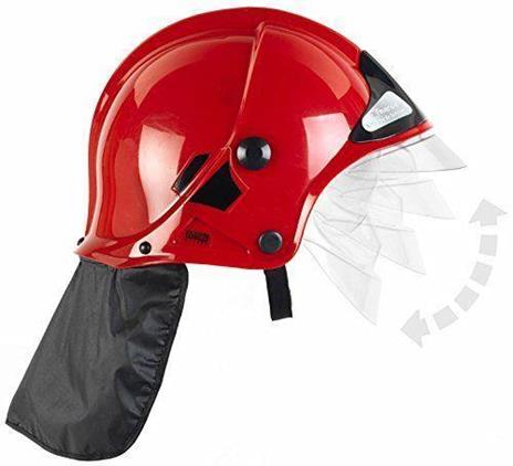 Fire Fighter Henry. Casco Pompiere Rosso
