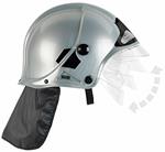 Fire Fighter Henry. Casco Pompiere Argento