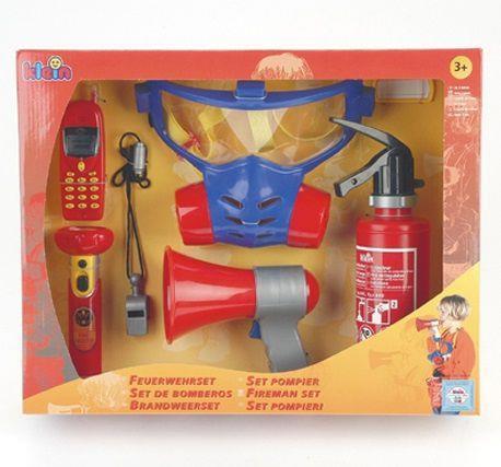 Fire Fighter Henry. Set Pompiere Medio 7 Pz