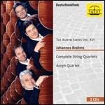 Quartetti per archi completi - CD Audio di Johannes Brahms,Auryn Quartet