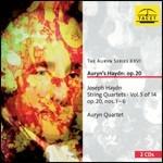 Quartetti per archi vol.5 - CD Audio di Franz Joseph Haydn,Auryn Quartet