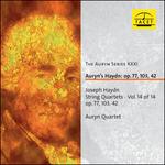 Quartetti per archi op.77, op.103, op.42