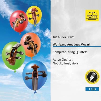 Complete String Quintets (3 CD) - CD Audio di Wolfgang Amadeus Mozart,Auryn Quartet