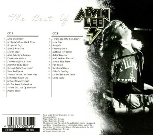 The Best of - CD Audio di Alvin Lee - 2