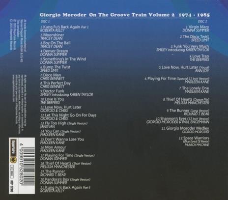 On the Groove Train 2 - CD Audio di Giorgio Moroder - 2