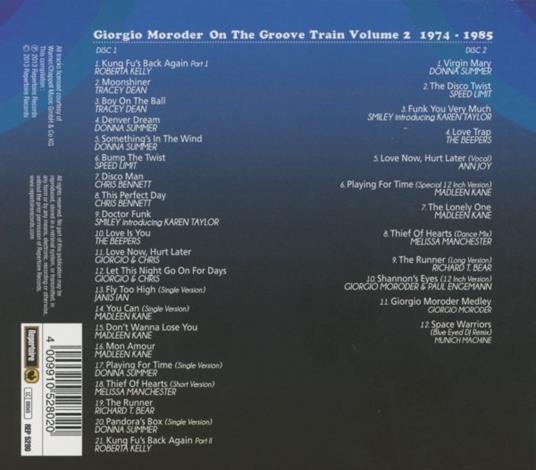 On the Groove Train 2 - CD Audio di Giorgio Moroder - 2