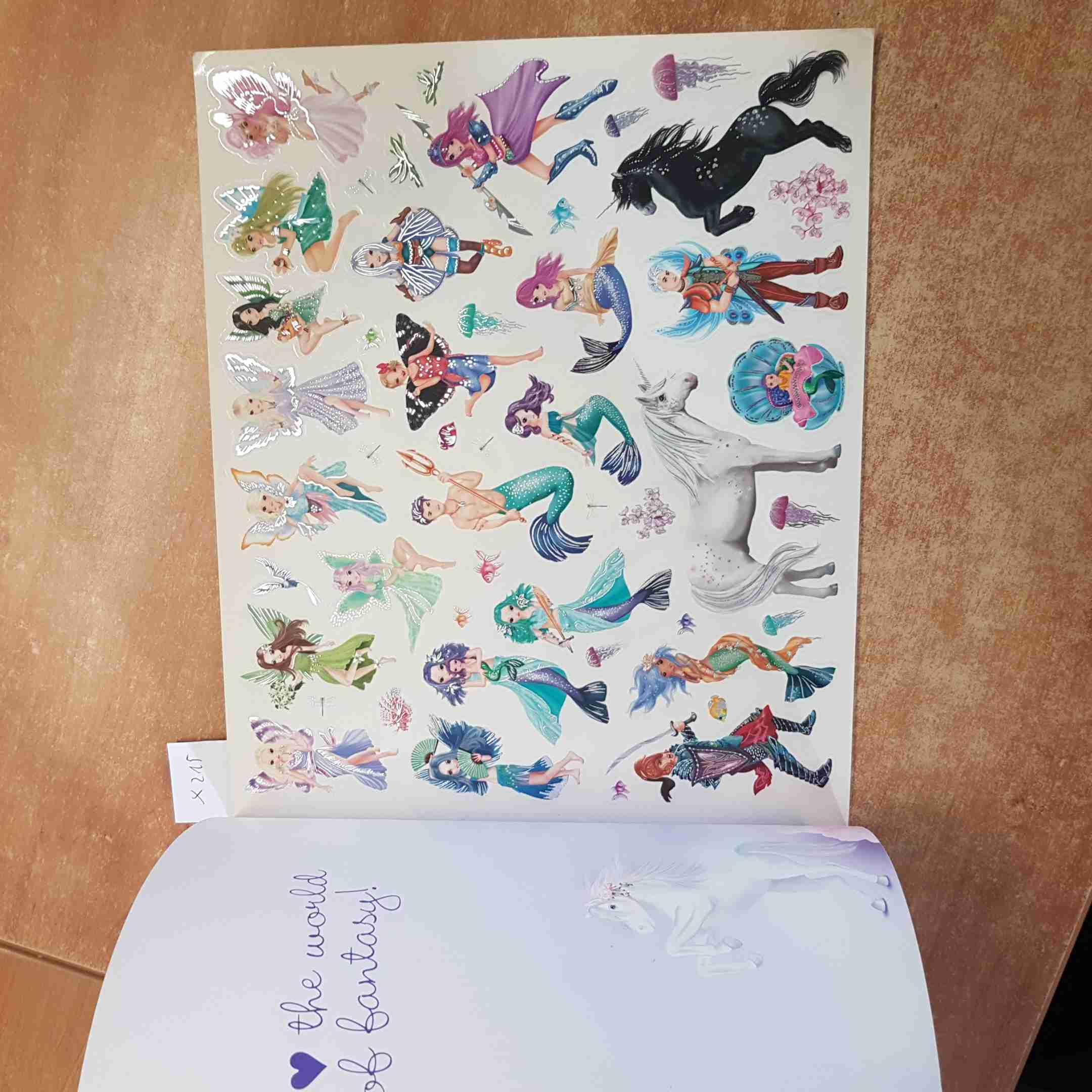 Top Model Album Sticker Crea Il Tuo Fantasy World