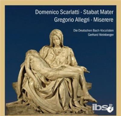 Stabat Mater-Miserere-Mot - CD Audio di Deutschen Bach-Vocalisten