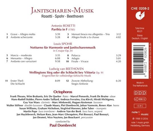 Janitscharen-Musik - CD Audio - 2