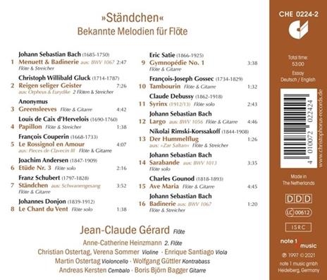 Standchen - CD Audio di Jean-Claude Gerard - 2