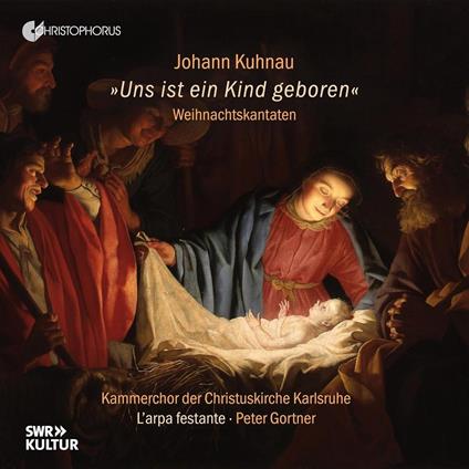 Uns Ist Ein Kind Geboren. Weihnachtskan - CD Audio di Johann Kuhnau,L'Arpa Festante