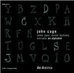 An Alphabet. Joyce - Duchamp - CD Audio di John Cage