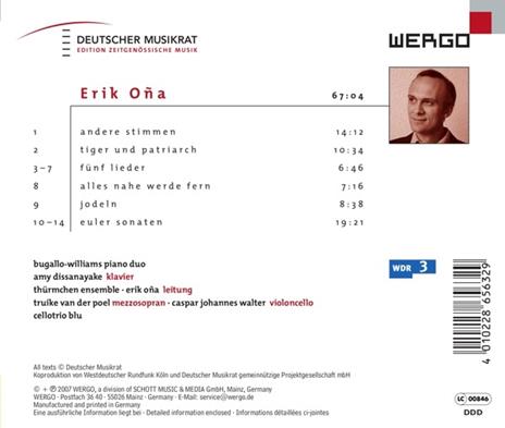 Ona. Andere Stimmen - CD Audio - 2