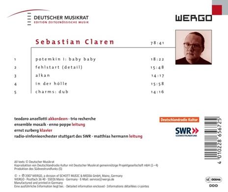 Claren. Potemkin I-Baby Baby - CD Audio - 2