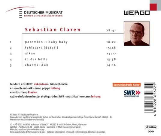 Claren. Potemkin I-Baby Baby - CD Audio - 2