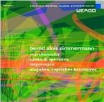 Marchensuite - Canto di Spe - CD Audio di Bernd Alois Zimmermann