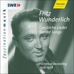 Sacred Songs 1956-1958 - CD Audio di Fritz Wunderlich