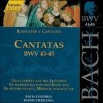 Cantate BWV43, BWV44, BWV45 - CD Audio di Johann Sebastian Bach,Bach Ensemble,Helmuth Rilling