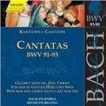Cantate BWV91, BWV92, BWV93 - CD Audio di Johann Sebastian Bach,Bach Ensemble,Helmuth Rilling