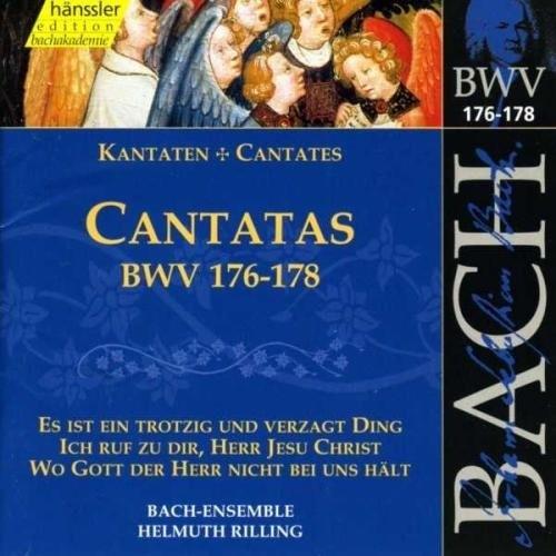 Cantate BWV176, BWV177, BWV178 - CD Audio di Johann Sebastian Bach,Bach Ensemble,Helmuth Rilling