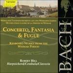 Weimar Works For Harpsich - CD Audio di Johann Sebastian Bach