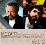Sonate per violino vol.2 - CD Audio di Wolfgang Amadeus Mozart,Dmitry Sitkovetsky,Konstantin Lifschitz