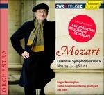 Sinfonie n.19, n.34, n.36 - CD Audio di Wolfgang Amadeus Mozart,Roger Norrington,Radio Symphony Orchestra Stoccarda