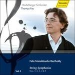Sinfonie per archi n.1, n.2, n.3, n.4, n.9 - CD Audio di Felix Mendelssohn-Bartholdy,Thomas Fey