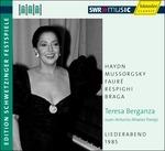 Liederabend 1985 - CD Audio di Teresa Berganza