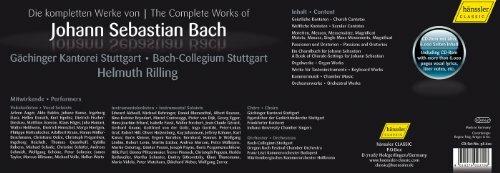 The Complete Edition - CD Audio di Johann Sebastian Bach,Helmuth Rilling - 3