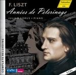 Anni di pellegrinaggio - CD Audio di Franz Liszt,Julian Gorus