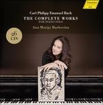 Musica per pianoforte completa - CD Audio di Carl Philipp Emanuel Bach,Ana-Marija Markovina
