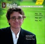 Sinfonie vol.19 - CD Audio di Franz Joseph Haydn,Thomas Fey