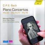 Concerti per pianoforte - CD Audio di Carl Philipp Emanuel Bach