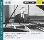 Piano Recital 1988 - CD Audio di Jorge Bolet