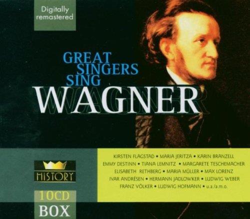 Great Singers In Wagner (10 CD) - CD Audio di Richard Wagner