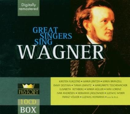 Great Singers In Wagner (10 CD) - CD Audio di Richard Wagner