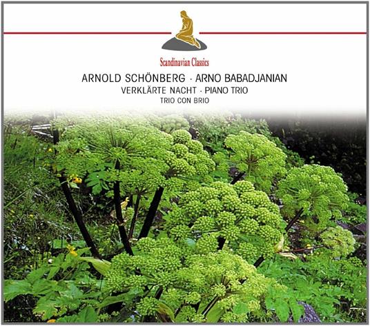 Verklarte Nacht / Piano trio - CD Audio di Arnold Schönberg,Arno Babadjanian,Trio con Brio