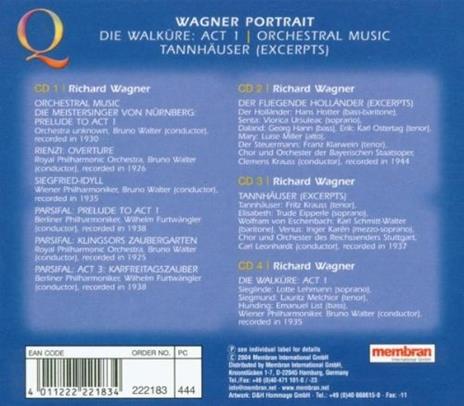 La Valkiria (Die Walküre) (Atto I) - CD Audio di Richard Wagner - 2
