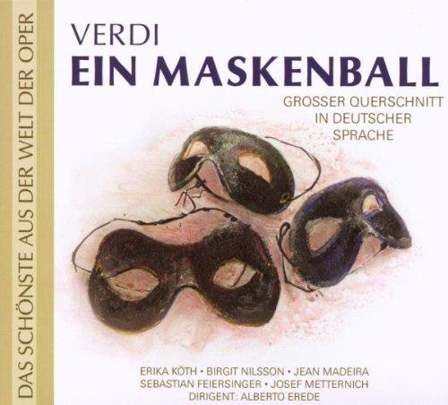 Un Ballo in Maschera - CD Audio di Giuseppe Verdi