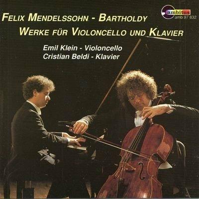 Sonata per violoncello e pianoforte n.1 op.45 - CD Audio di Felix Mendelssohn-Bartholdy