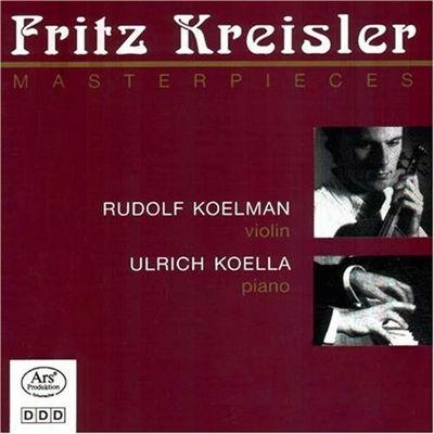 Masterpieces - CD Audio di Fritz Kreisler