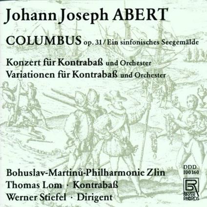 ALBERT Johann Joseph - Columbus - CD Audio