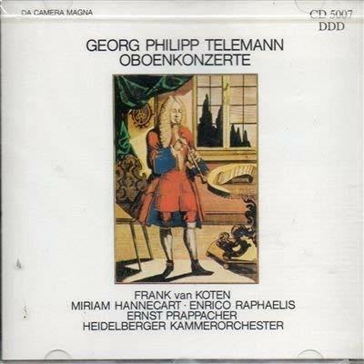 Oboekonzerte - CD Audio di Georg Philipp Telemann