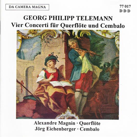 4 Concerti Fur.. - CD Audio di Georg Philipp Telemann