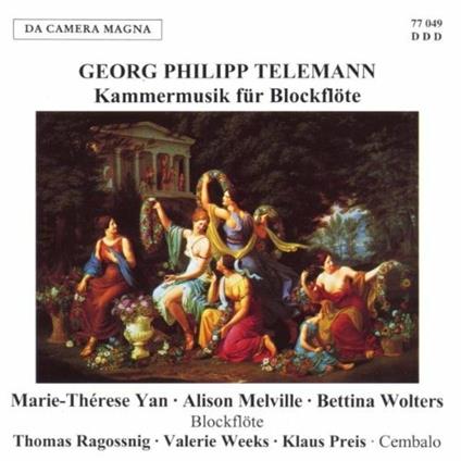 Kammermusik Fur Blockflot - CD Audio di Georg Philipp Telemann
