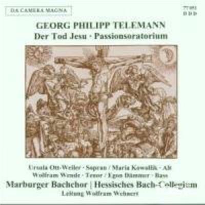 Passionsoratorium Twv5.6 - CD Audio di Georg Philipp Telemann