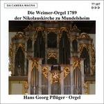 Die Weimer-Orgel 1789 - CD Audio di Johann Sebastian Bach