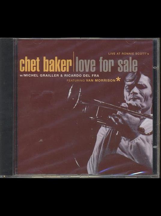 CD Jazz Love for sale - Baker Chet - copertina