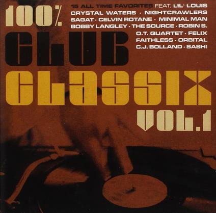 100% Club Classix Vol.1 - CD Audio